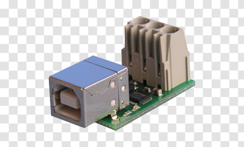 Electrical Connector RS-485 Interface I²C Serial Port - Technology - USB Transparent PNG