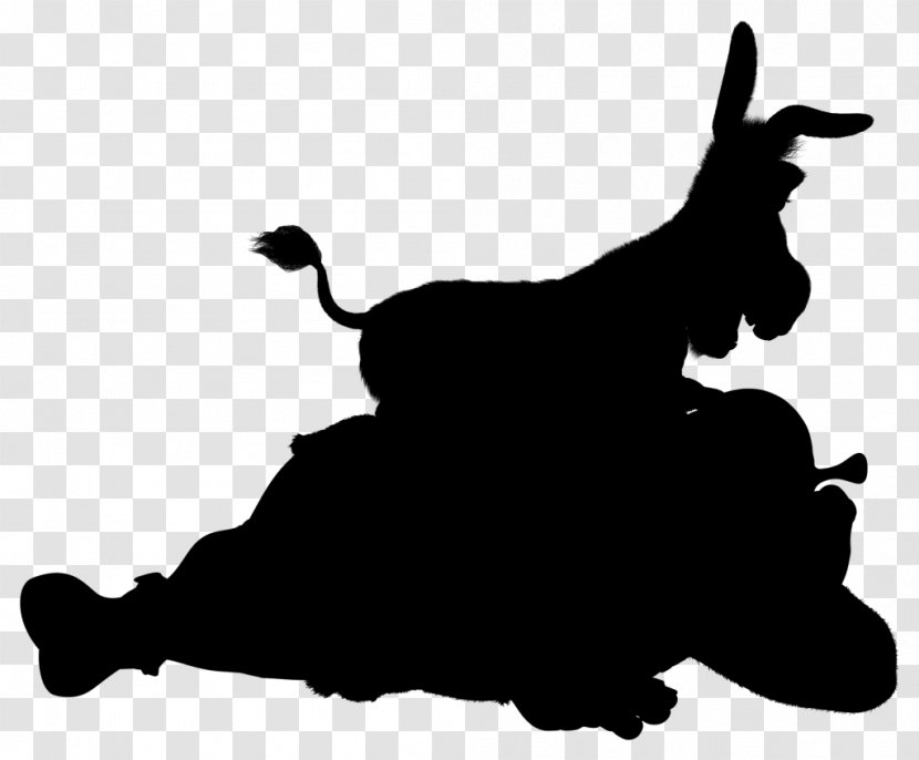 Dog Silhouette - Horse - Happy Blackandwhite Transparent PNG
