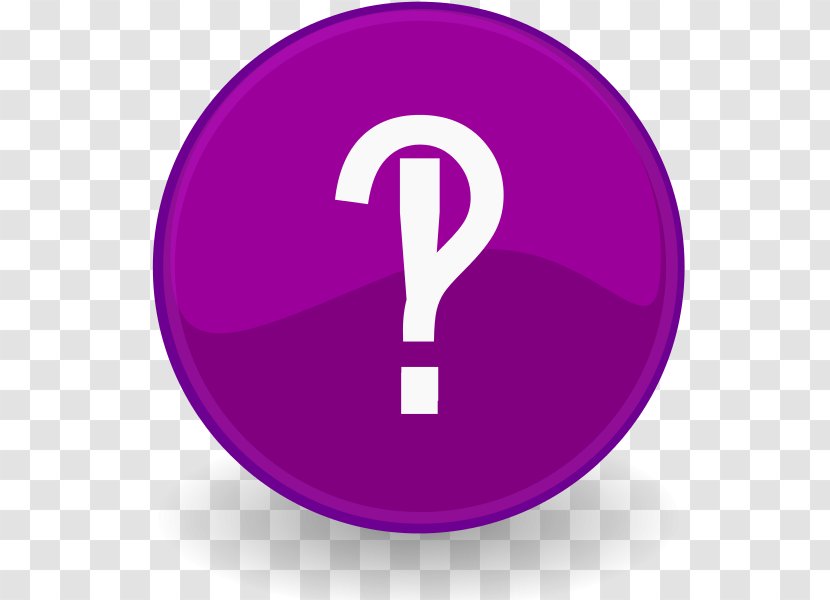 Circle Purple Yellow - Interrobang Transparent PNG