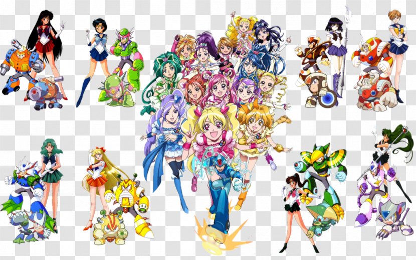 Pretty Cure All Stars キラキラkawaii! プリキュア大集合♪ Action & Toy Figures - Flower - Silhouette Transparent PNG
