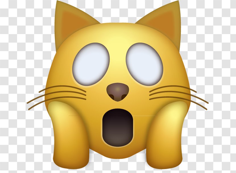 Cat Face With Tears Of Joy Emoji IPhone - Text Messaging - Hand Transparent PNG