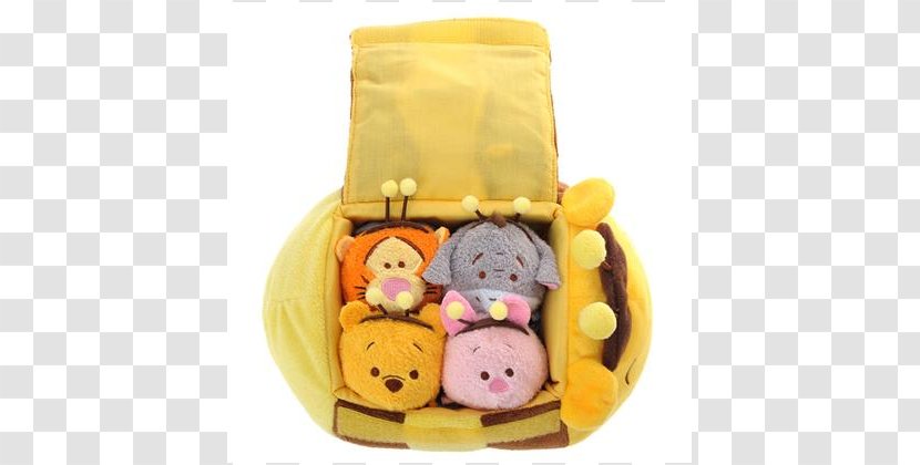 Winnie-the-Pooh Disney Tsum Eeyore Piglet Bee - Stuffed Animals Cuddly Toys - Winnie The Pooh Transparent PNG