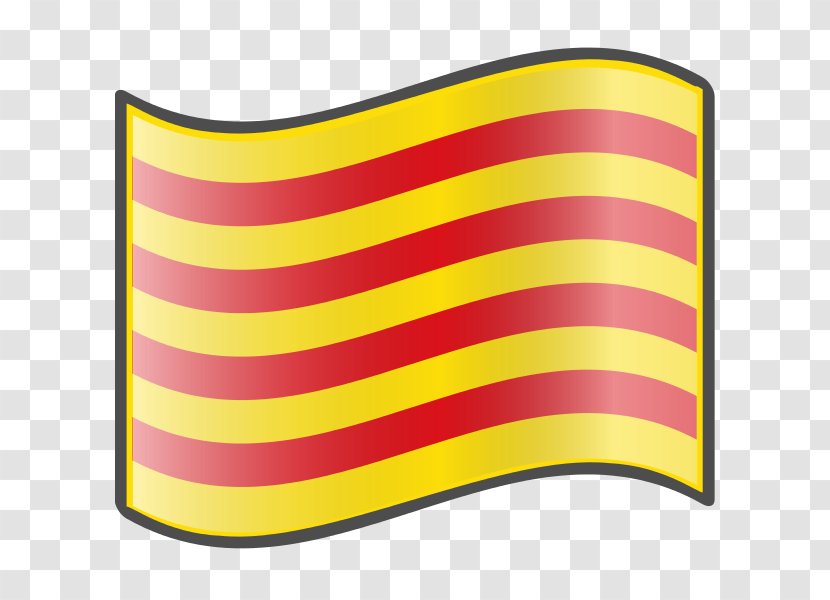 Catalonia Senyera Catalan Independence Referendum, 2017 Flag - Referendum - Spain Transparent PNG