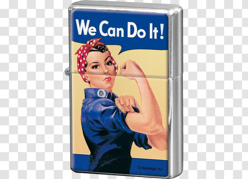 Naomi Parker Fraley We Can Do It! Rosie The Riveter Second World War United States - Frame - It Transparent PNG