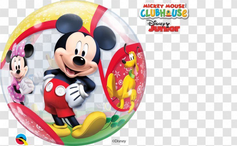 Mickey Mouse Minnie Disney Fairies Belle Balloon - Birthday Transparent PNG