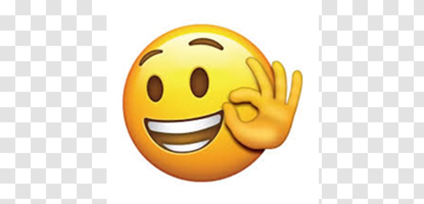 Emoji OK Emoticon Smiley Sticker - Sms Transparent PNG