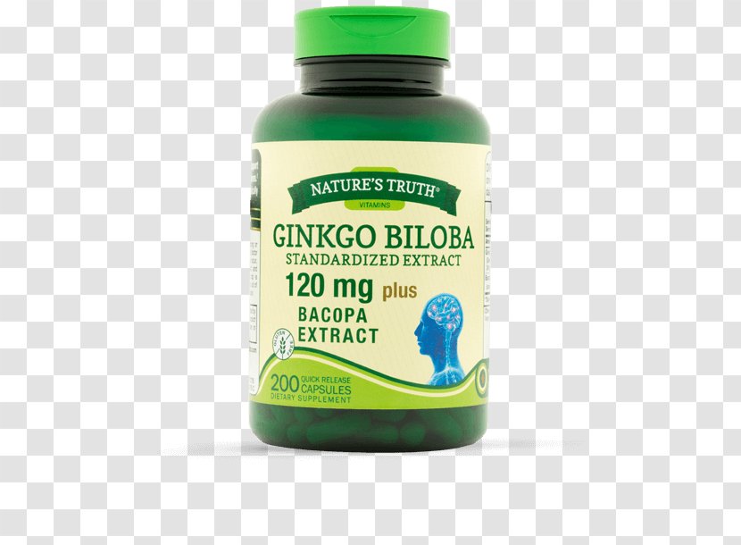 Ginkgo Biloba Extract Dietary Supplement Bilberry Cherry - Sour - Ginkgo-biloba Transparent PNG