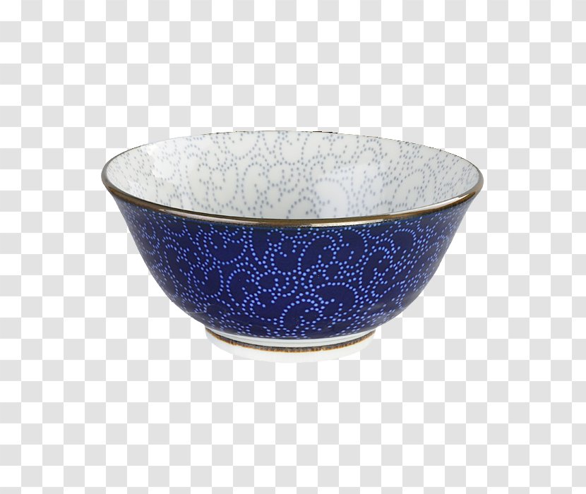 Bowl Ceramic Indigo Noodle Cobalt Blue - Tayo Transparent PNG