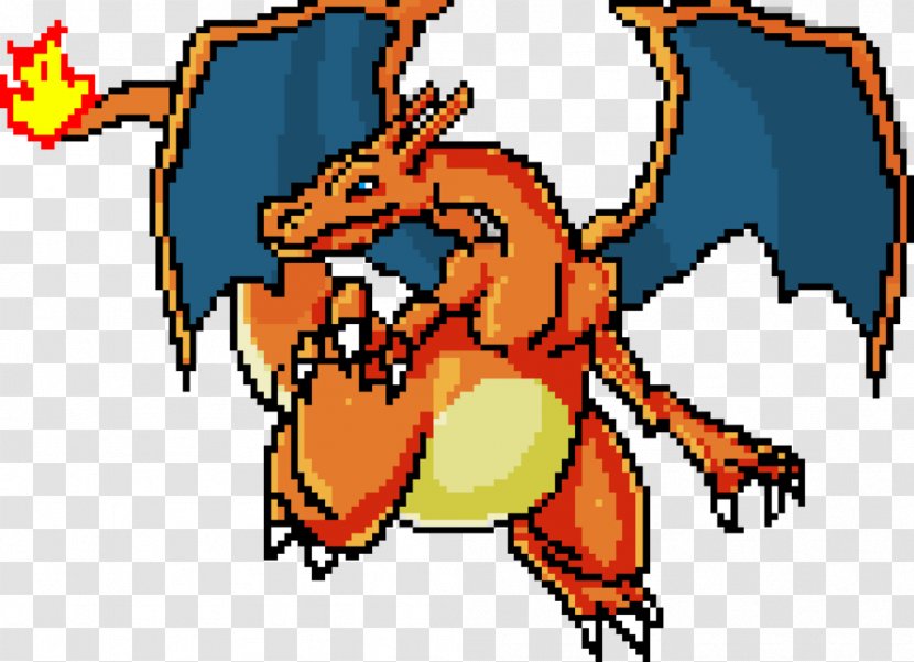 Goku Kamehameha Charizard Transparent PNG