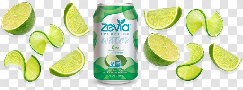 Juice Limeade Carbonated Water Key Lime Lemon-lime Drink - Sparkling Transparent PNG