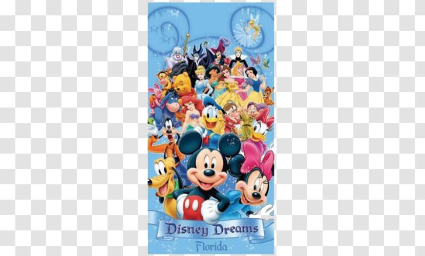 Towel Mickey Mouse Minnie The Walt Disney Company 浴巾 Transparent PNG