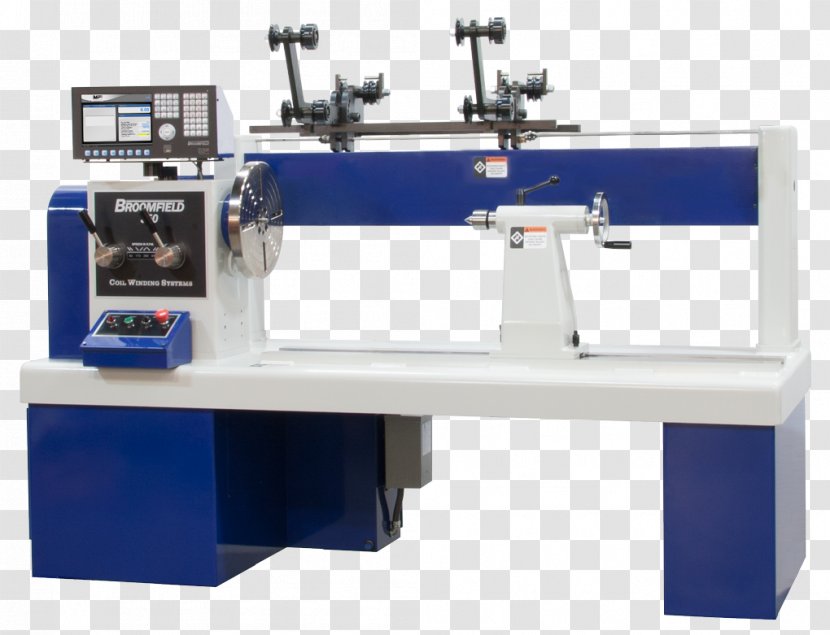 Winding Machine Metal Lathe Wire Wiring Diagram - Tyer Transparent PNG