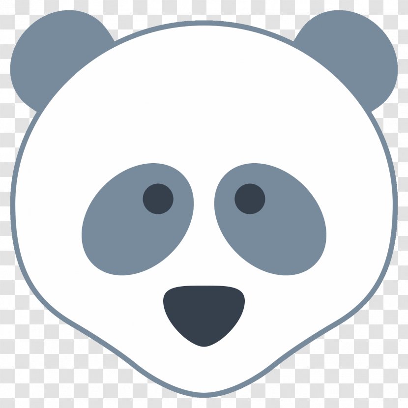 Giant Panda Bear GIF Clip Art - Face Transparent PNG