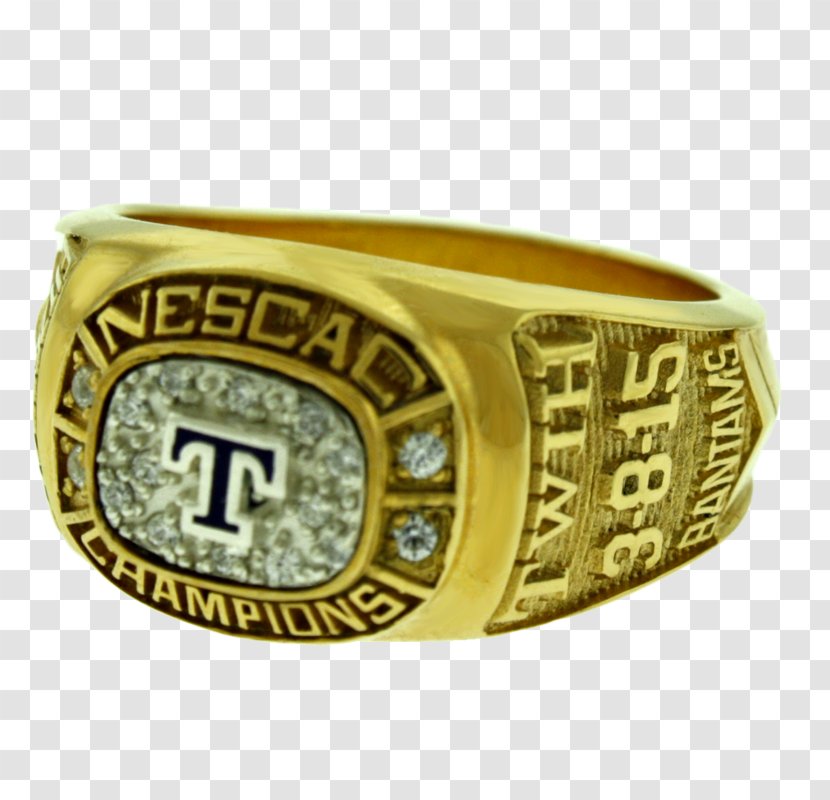 Championship Ring Gold Terryberry Silver 01504 - Craft - Cup Transparent PNG