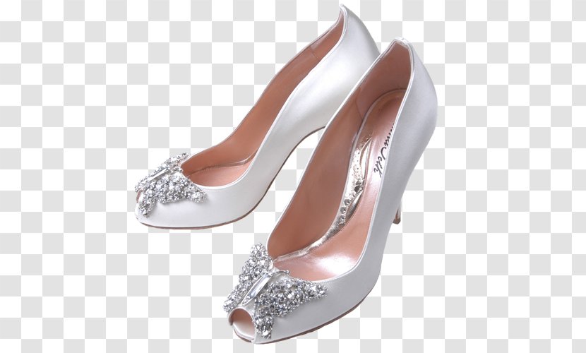 High-heeled Shoe Wedding Dress Bride - Basic Pump Transparent PNG