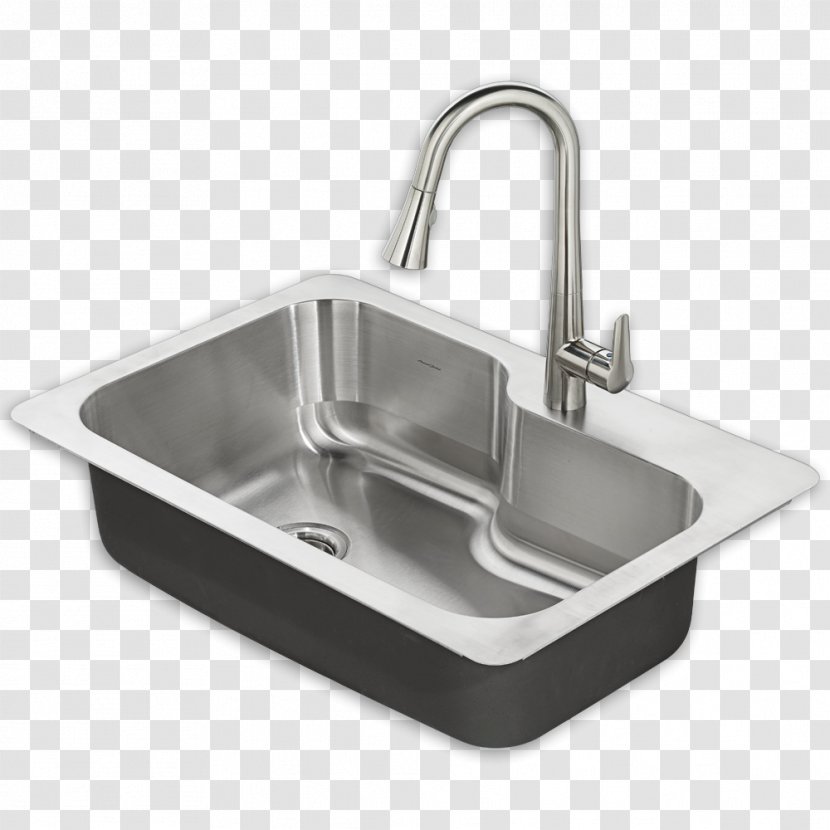 Sink Kitchen American Standard Brands Tap Stainless Steel - Bowl Transparent PNG