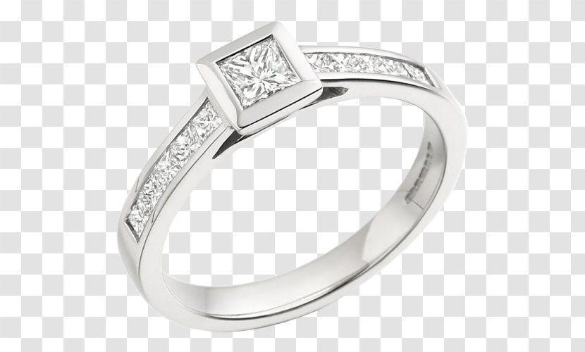 Wedding Ring Silver Jewellery - Body Transparent PNG