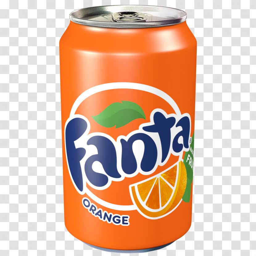 Fizzy Drinks Coca-Cola Fanta Orange Soft Drink Diet Coke - Juice Transparent PNG