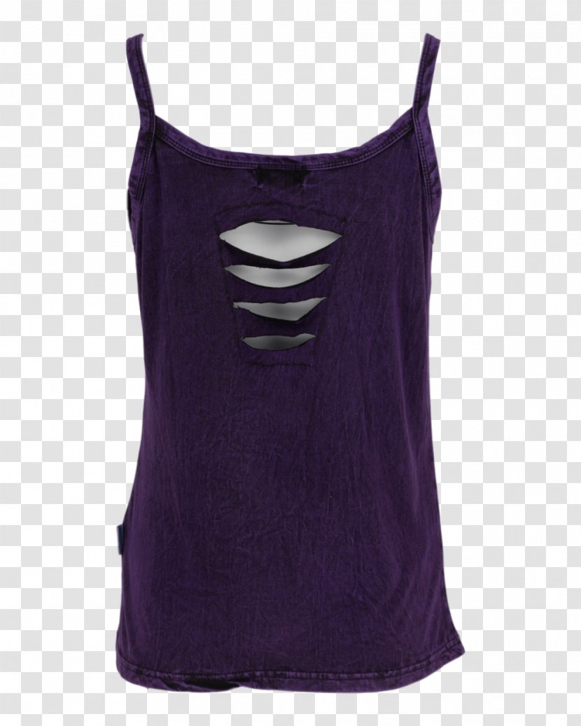 Sleeveless Shirt Outerwear Gilets Violet - Sleeve - Vest Transparent PNG