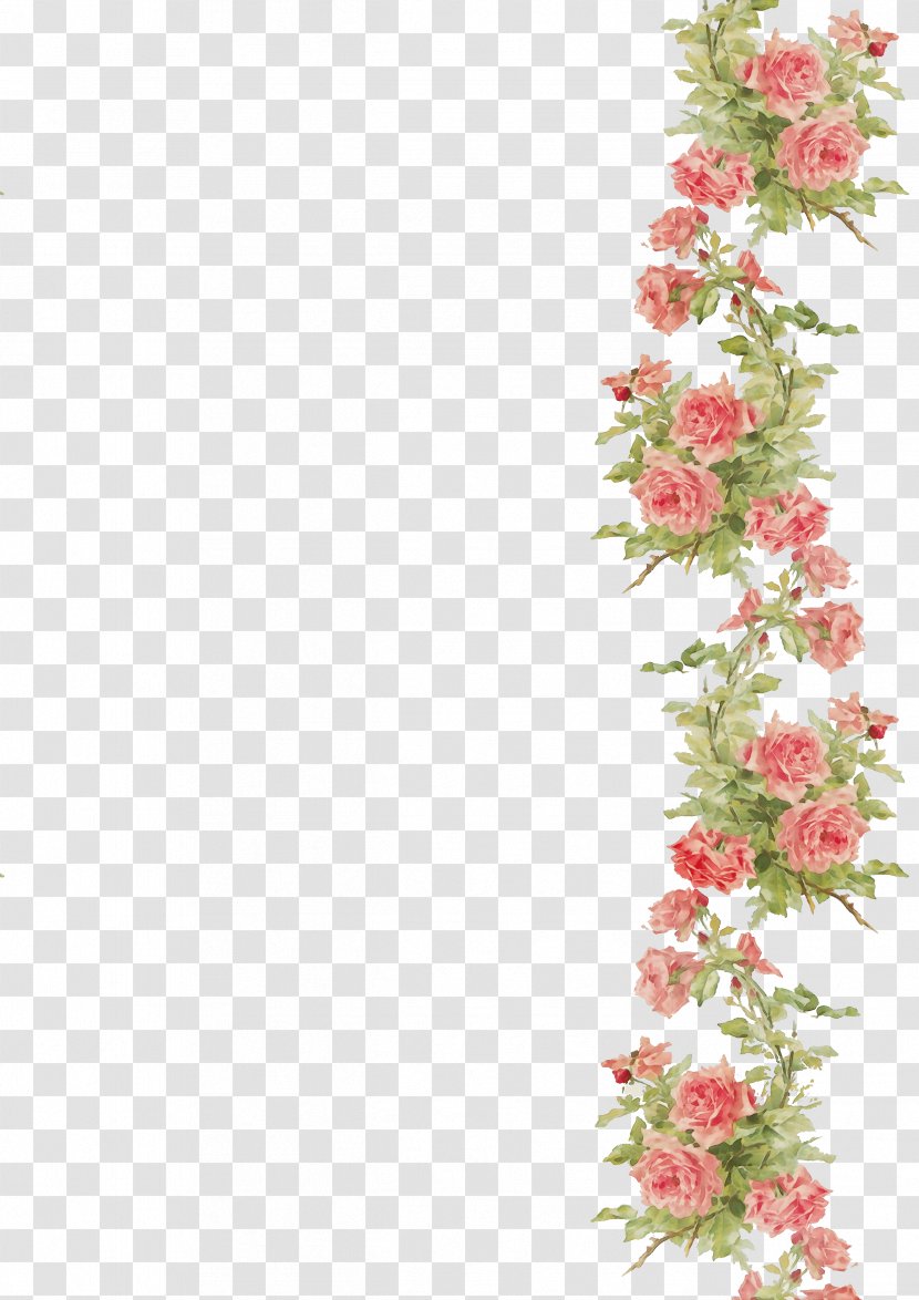 Wedding Flower Background - Plant - Pink Cut Flowers Transparent PNG