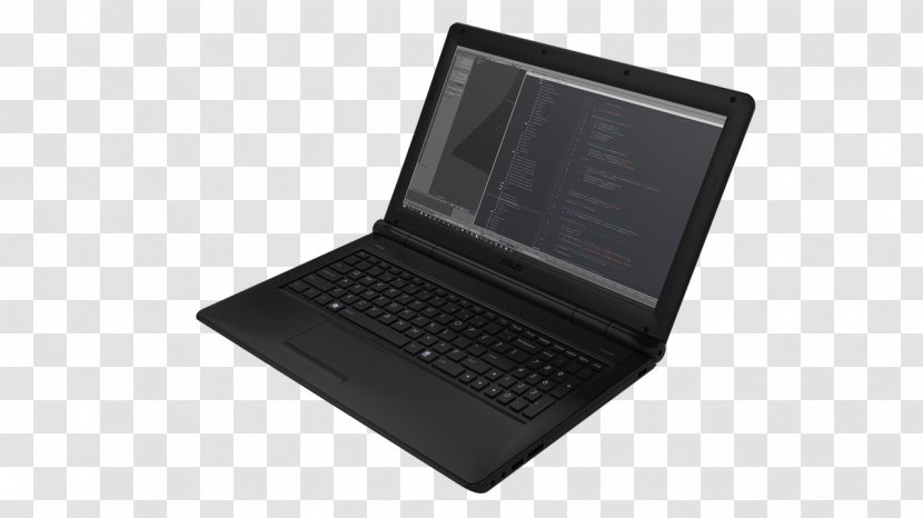 Laptop Netbook Homebuilt Computer Personal - Mysql - Black Physical Map Transparent PNG