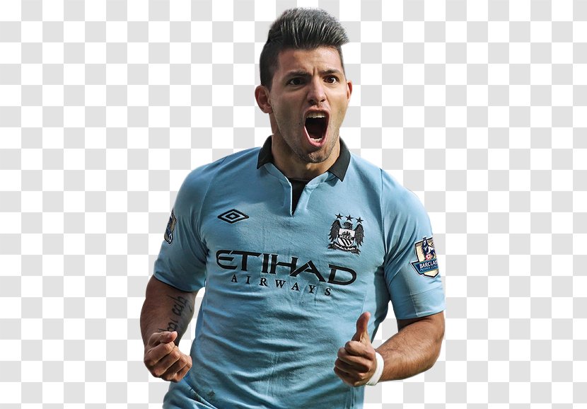 Sergio Agüero Jersey Clip Art - Shirt - Aguero Transparent PNG