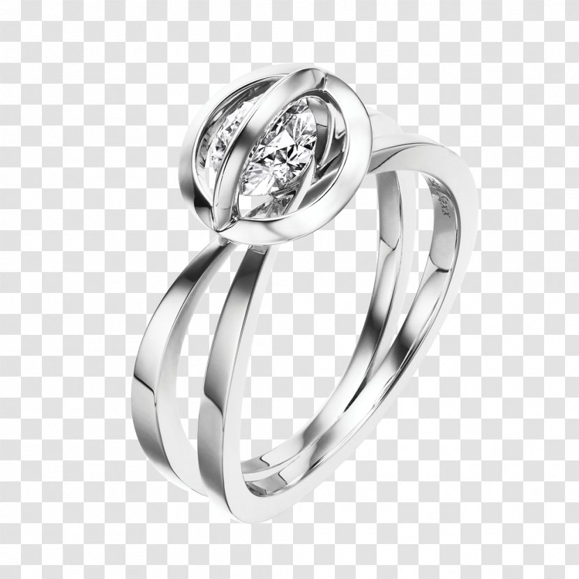 Wedding Ring Diamond Jewellery - Price Transparent PNG