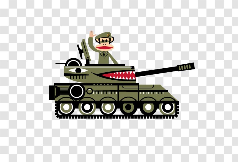 Tank Drawing Euclidean Vector - Motor Vehicle - Open Tanks Monkey Transparent PNG