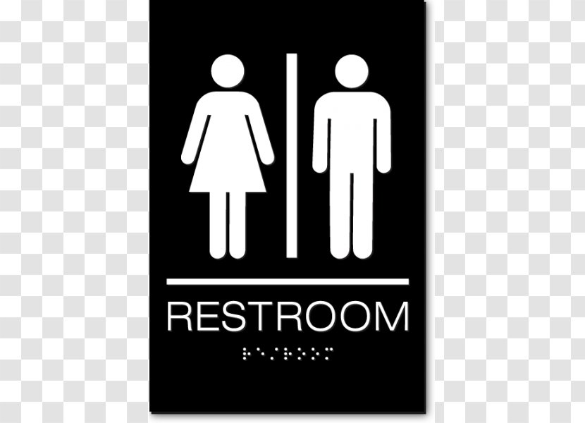Unisex Public Toilet Americans With Disabilities Act Of 1990 ADA Signs Accessibility - Brand - Allstate Business Transparent PNG