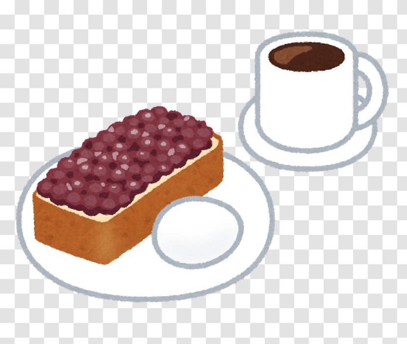 モーニングサービス Toast 小倉トースト Coffee Breakfast - Cup Transparent PNG