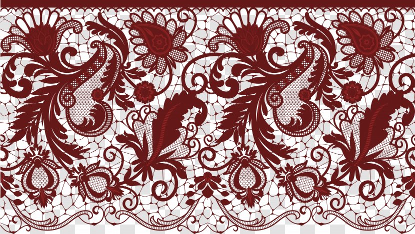 Wedding Invitation Lace Clip Art - Motif - Deco Transparent Image Transparent PNG