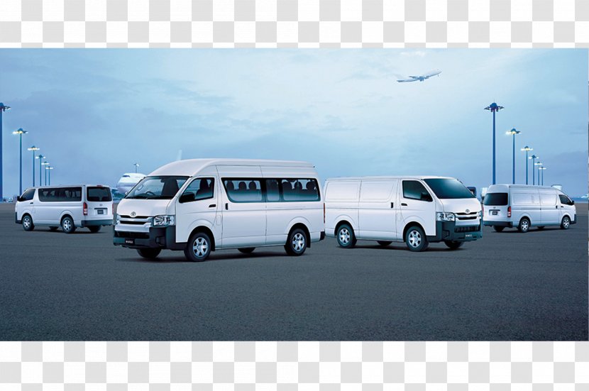 Toyota HiAce Luxury Vehicle Van Car - Commercial Transparent PNG