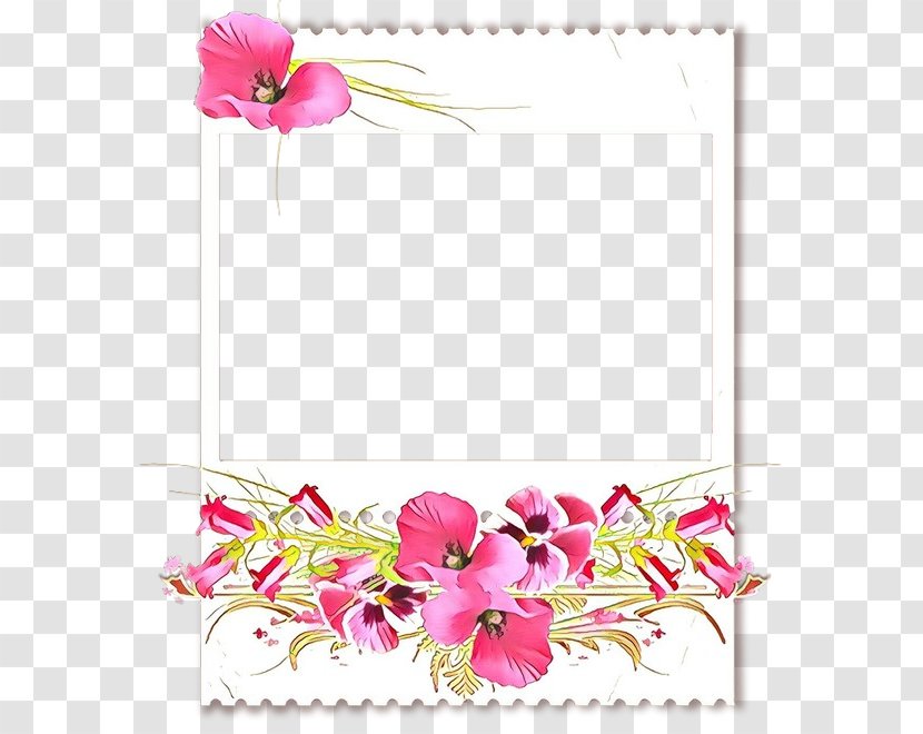 Picture Frame - Wildflower - Hibiscus Transparent PNG