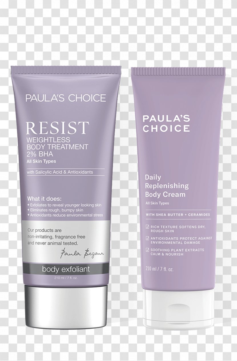 Lotion Paula's Choice Resist Weightless Body Treatment With 2% BHA Beta Hydroxy Acid SKIN PERFECTING Liquid Exfoliation - Blemishes Transparent PNG