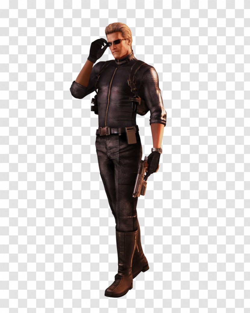 Resident Evil: The Mercenaries 3D Evil 5 6 Albert Wesker - Figurine Transparent PNG