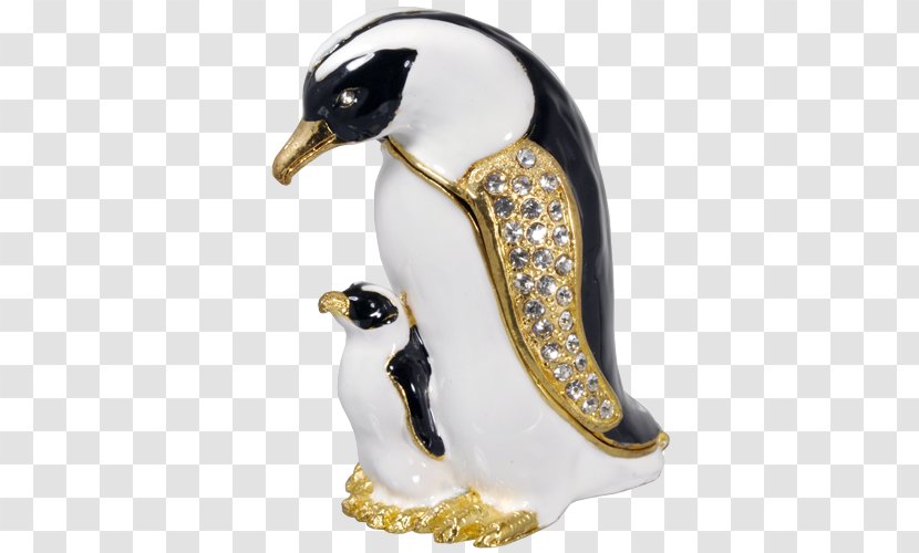 Emperor Penguin Urn Bird Keepsake Box - Figurine Transparent PNG