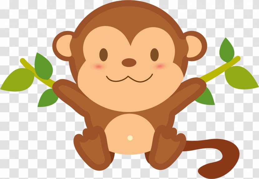 Monkey Clip Art - Carnivoran Transparent PNG