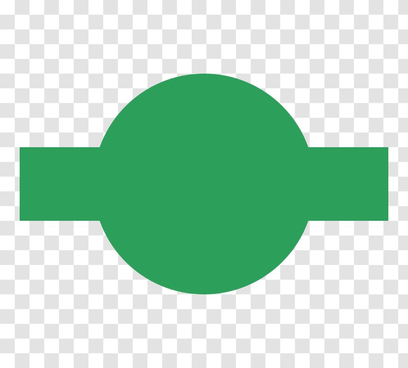 Line Font - Green - Design Transparent PNG