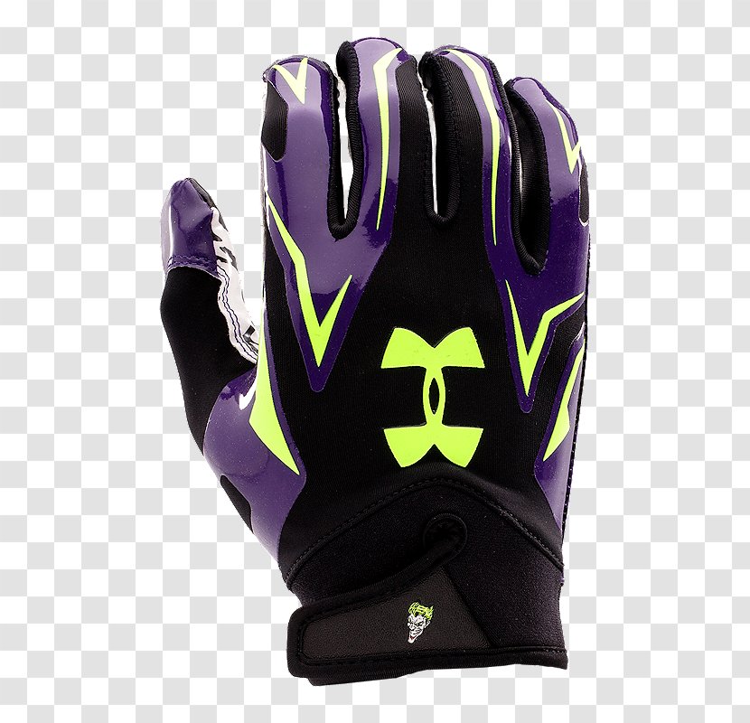 Lacrosse Glove Under Armour F4 Joker Football Gloves American - Sports Transparent PNG