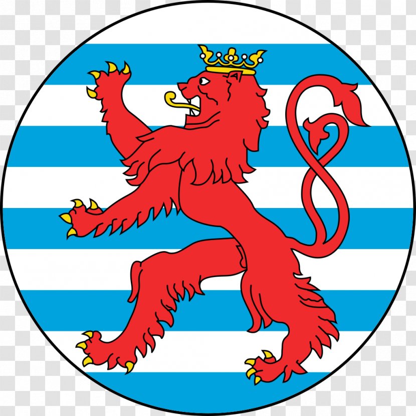 Flag Of Luxembourg National Coat Arms Luxembourgish - Seal Transparent PNG