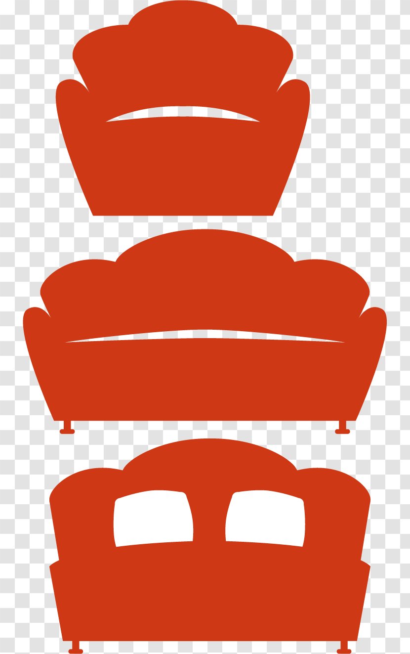 Euclidean Vector Clip Art - Cartoon - Sofa Model Elements Transparent PNG