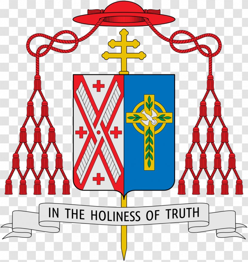Cardinal Coat Of Arms United States Crest Catholicism - Area Transparent PNG