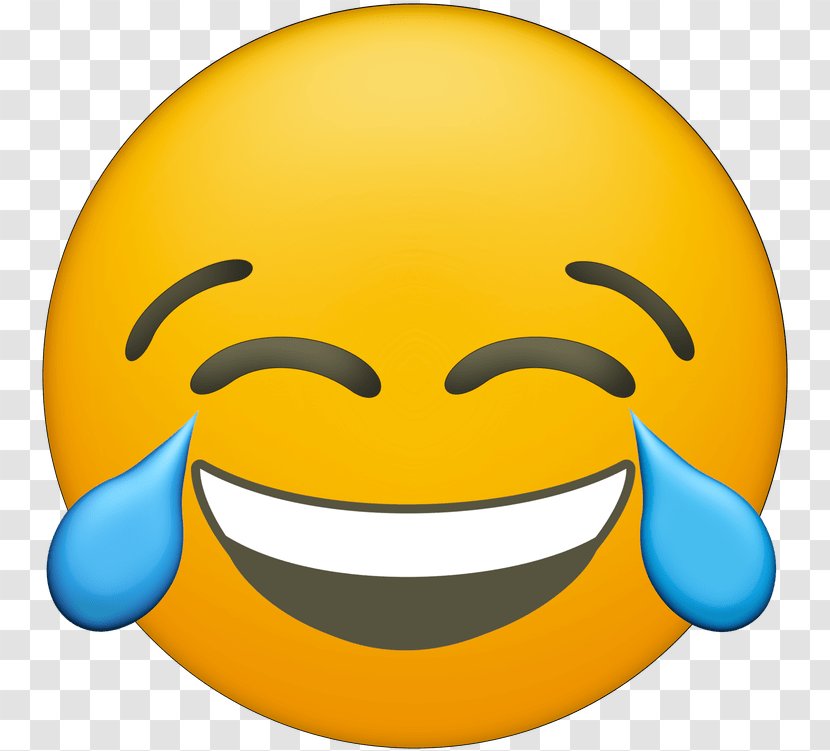 Face With Tears Of Joy Emoji Clip Art Laughter - Head - Thinking Emoticon Smiley Transparent PNG