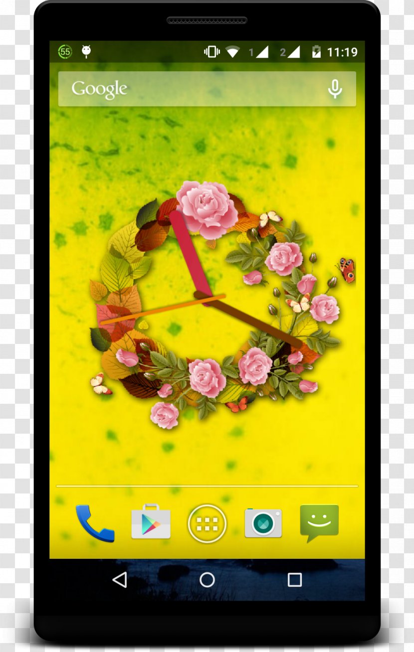 Smartphone Feature Phone Multimedia IPhone Cellular Network - Iphone - Live Flowers Transparent PNG