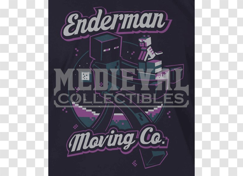 Mover Minecraft: Story Mode T-shirt Enderman - Minecraft - 208 Moving Company Transparent PNG