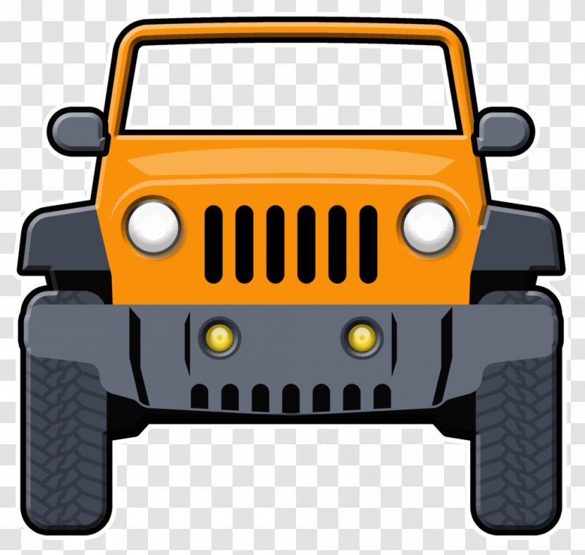 Jeep Wrangler Car Clip Art: Transportation Chrysler Transparent PNG