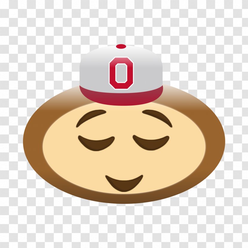 Ohio State University Art Emoji Buckeyes Football The Guess - Smile Transparent PNG