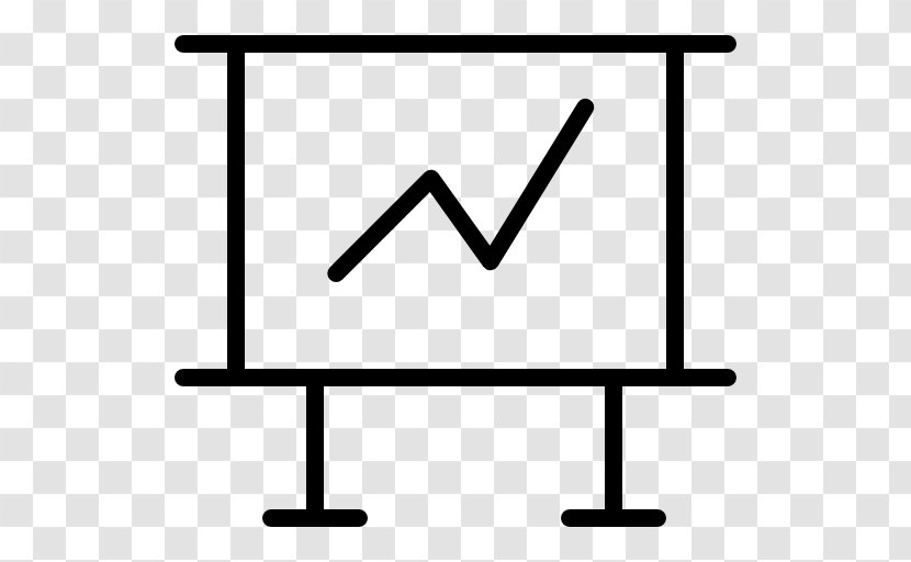 Line Chart - Black And White - Handshake Cooperation Transparent PNG