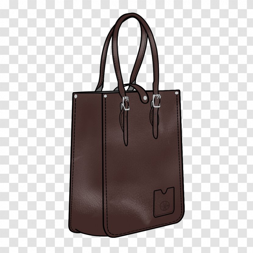 Tote Bag Leather Baggage Handbag - Brown Transparent PNG
