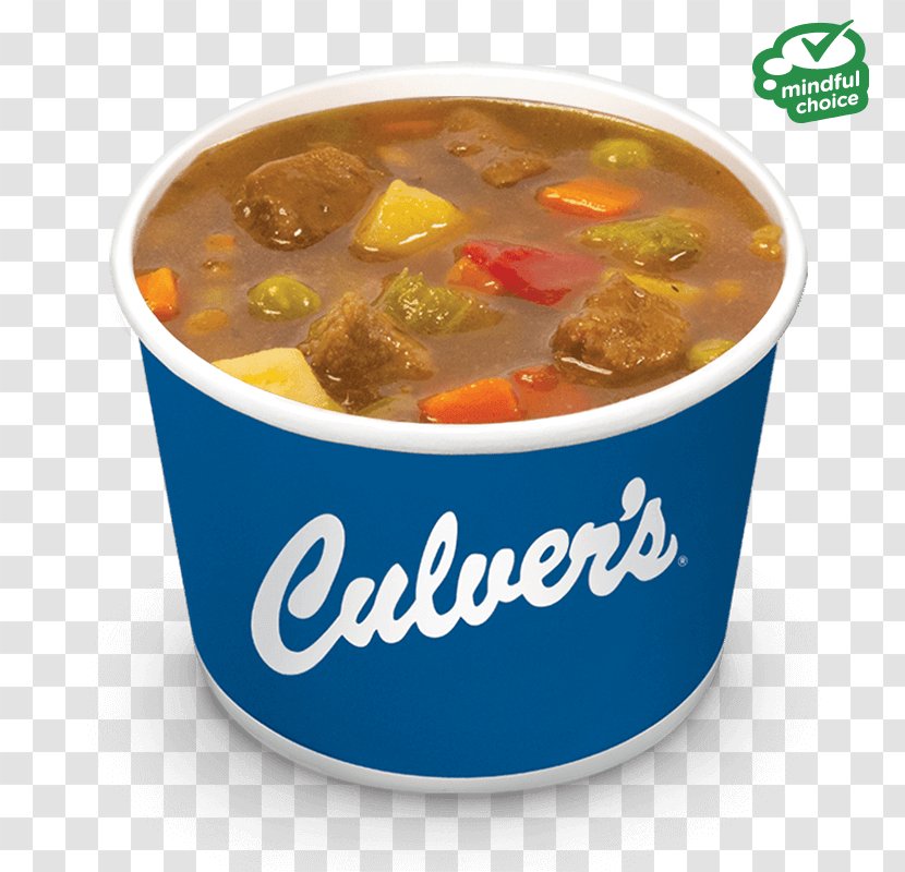 Culver's Hamburger Restaurant Frozen Custard Ice Cream - Culver S - Vegetable Soup Transparent PNG